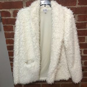 Faux fur coat